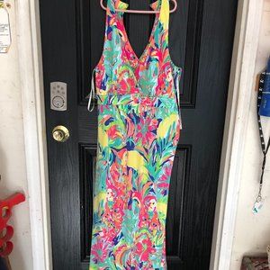 Lilly Pulitzer Maxi Halter Dress